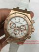 2017 Japan Replica Audemars Piguet Royal Oak Chronograph White Leather (2)_th.jpg